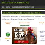 can you bet on the kentucky derby online